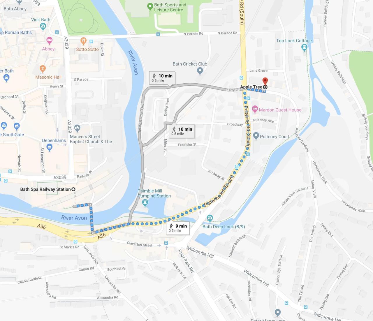 Apple Tree Boutique B&B Бат Экстерьер фото